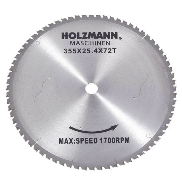 Lame de rechange diamètre 355 x 25,4mm - 72 dents